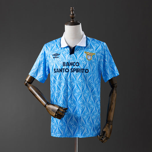 90-91 Lazio primera equipación