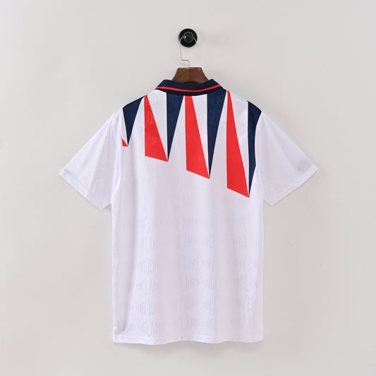 92 Selección Inglaterra primera equipacion