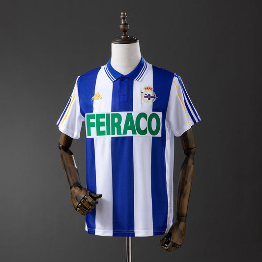 99-00 Deportivo La Coruña primera equipación