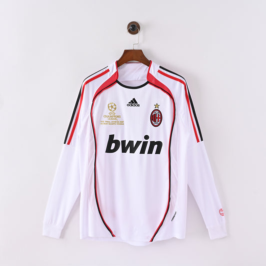 06-07 AC Milan segunda equipacion manga larga