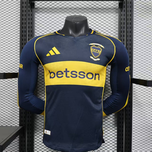 25-26 Boca Juniors primera equipación manga larga