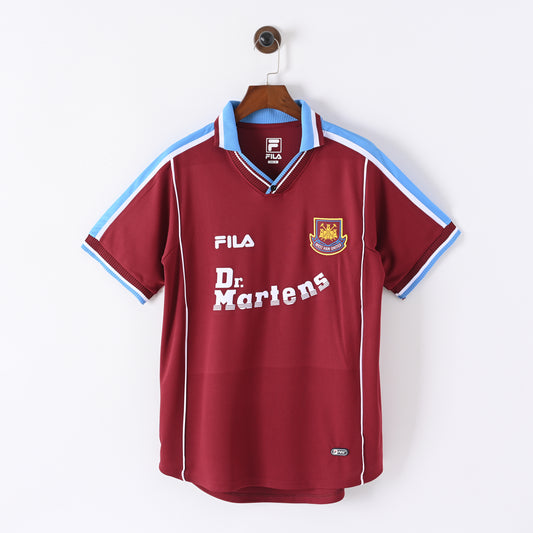 99-01 West Ham primera equipacion