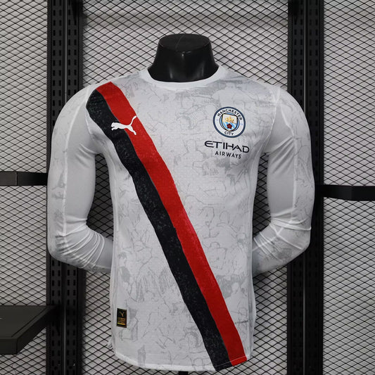 25-26 Manchester City segunda equipacion manga larga