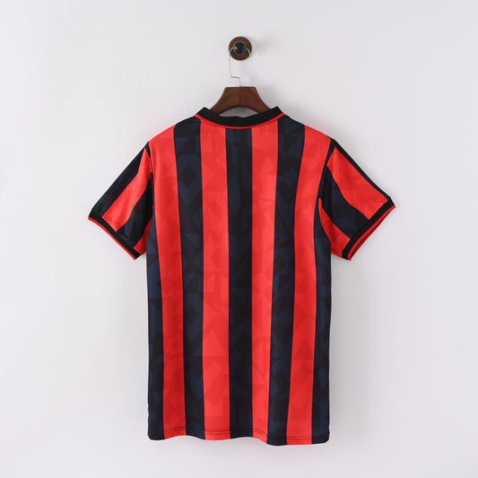 93-94 AC Milan primera equipacion