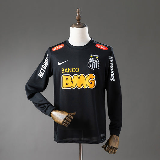 2012 Santos equipación especial negra manga larga