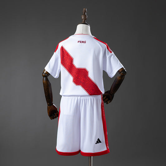 2026 Perú primera equipación niño