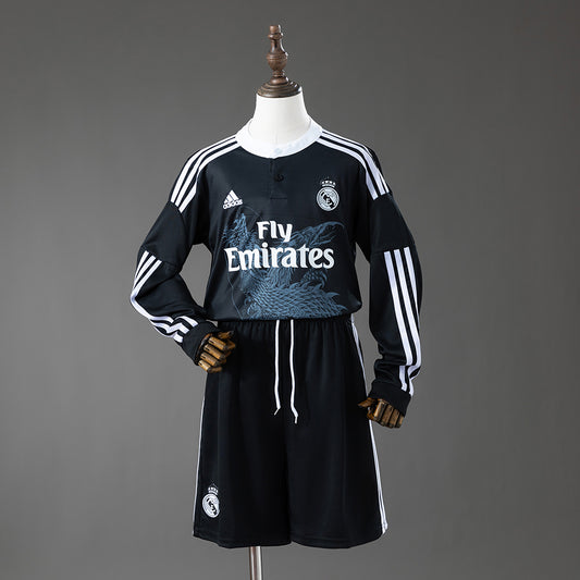 14-15 Real Madrid tercera equipación niño manga larga