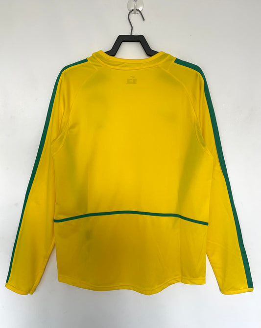 02 Selección Brasil primera equipacion manga larga