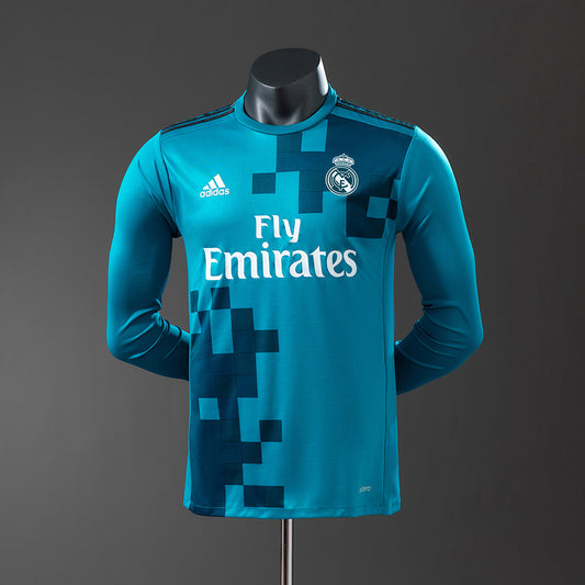 17-18 Real Madrid tercera equipación manga larga