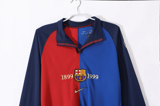 99-00 Barça primera equipación manga larga