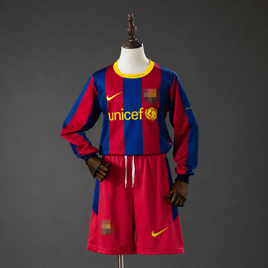 10-11 Barcelona primera equipación niño manga larga