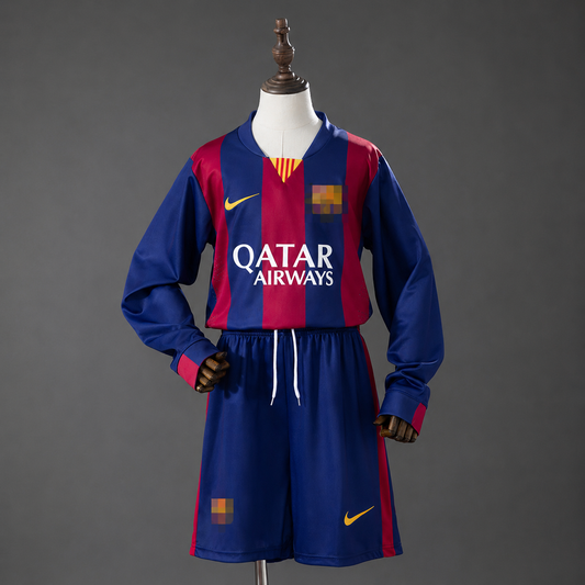 14-15 Barcelona primera equipación niño manga larga