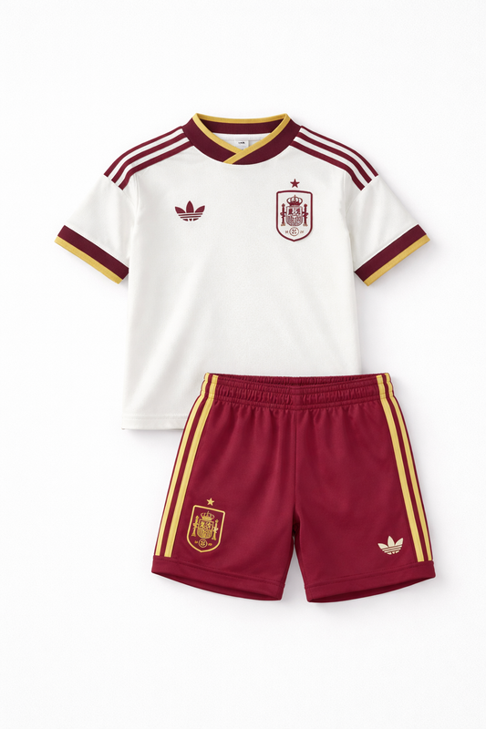 2026 España segunda equipación niño (FILTRACIÓN)