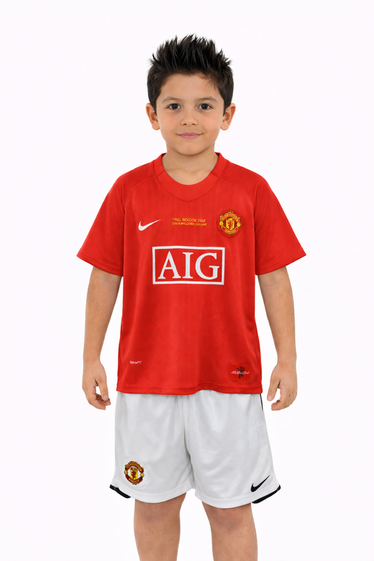 07-08 Manchester United primera equipación niño