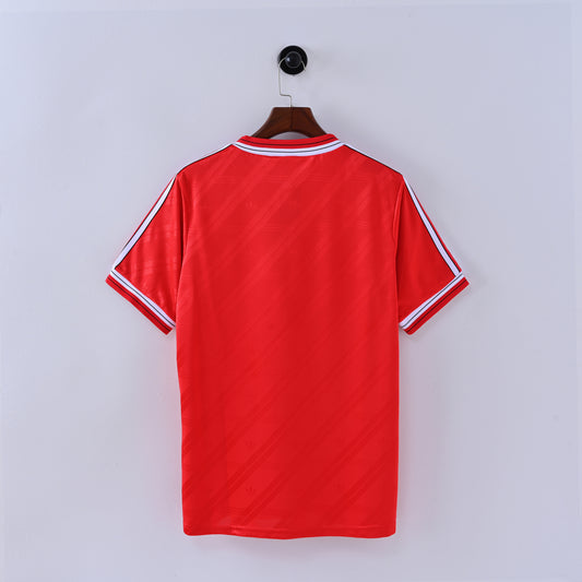 86-88 Manchester United primera equipacion