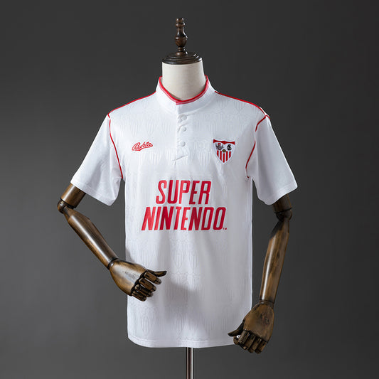 91-92 Sevilla primera equipación