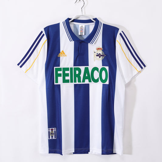 99-00 Deportivo de la Coruña primera equipacion