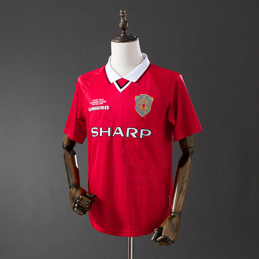 98-99 Manchester United primera equipación champions league