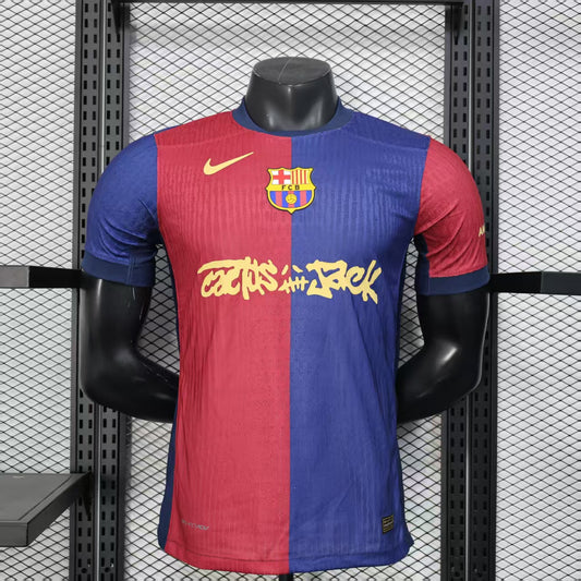 24-25 Barça primera equipación Travis Scott