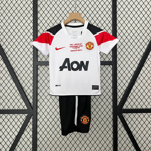 10-11 Manchester United segunda equipación niño