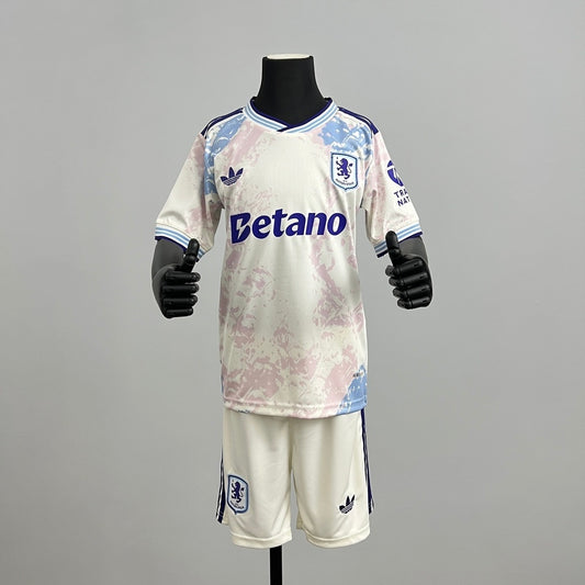 25-26 Aston Villa tercera equipación niño