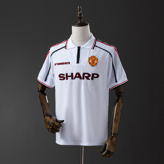 98-99 Manchester United equipación blanco