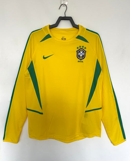 02 Selección Brasil primera equipacion manga larga
