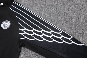 25-26 PSG conjunto de chándal niño Negro/Blanco
