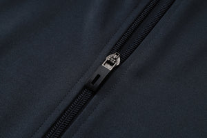 25-26 Real Madrid conjunto de chándal gris oscuro niño