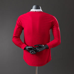 22-23 Manchester United primera equipación manga larga