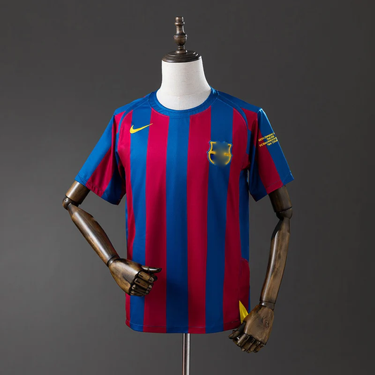 05-06 Barcelona primera equipación Champions League