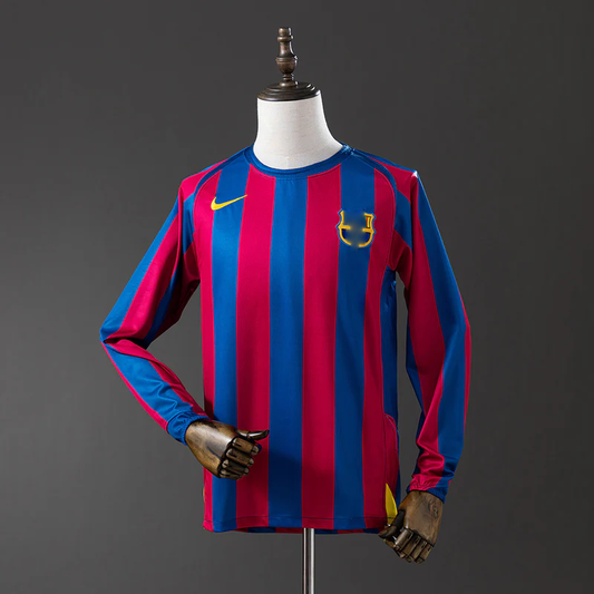 05-06 Barcelona primera equipación manga larga