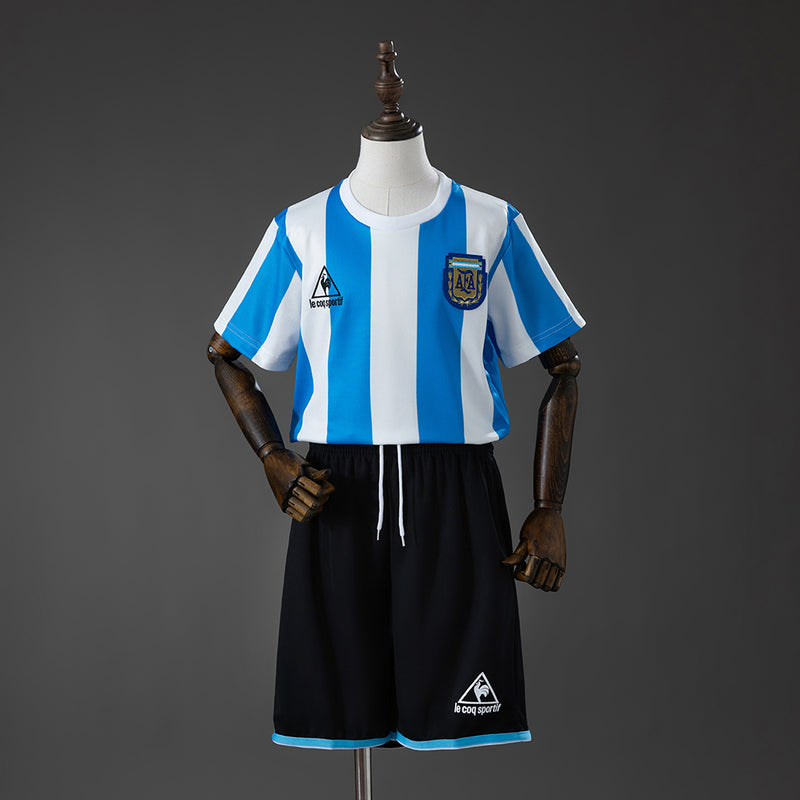 1986 Argentina primera equipación niño