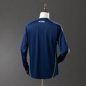 10-11 Real Madrid segunda equipación manga larga