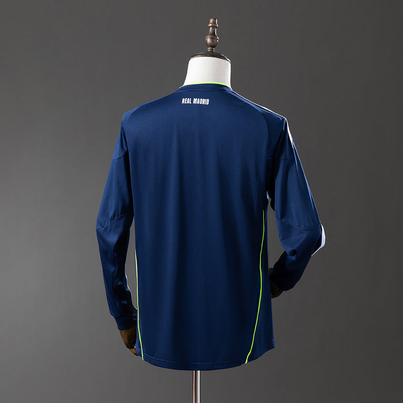 10-11 Real Madrid segunda equipación manga larga