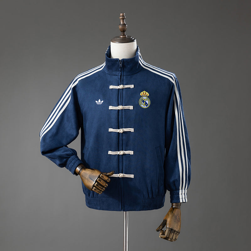 2026 Real Madrid cortavientos estilo Tangzhuang