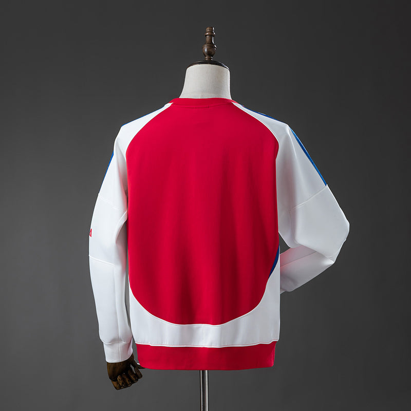 Arsenal sudadera sin capucha rojo/blanco