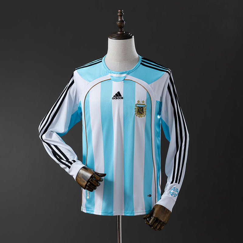 2006 Argentina primera equipación manga larga