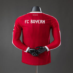 26-27 Bayern de Munich primera equipación manga larga