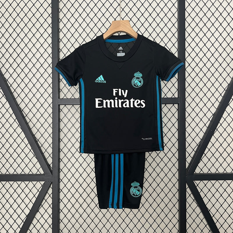 17-18 Real Madrid segunda equipación niño