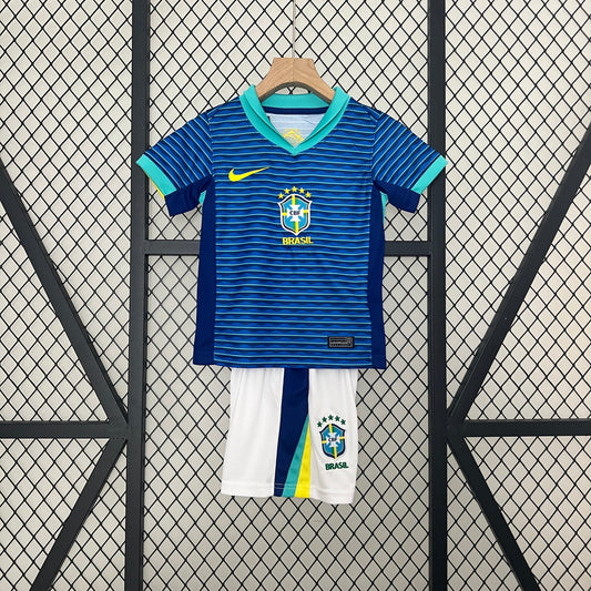 2024-2025 Brasil segunda equipación niño