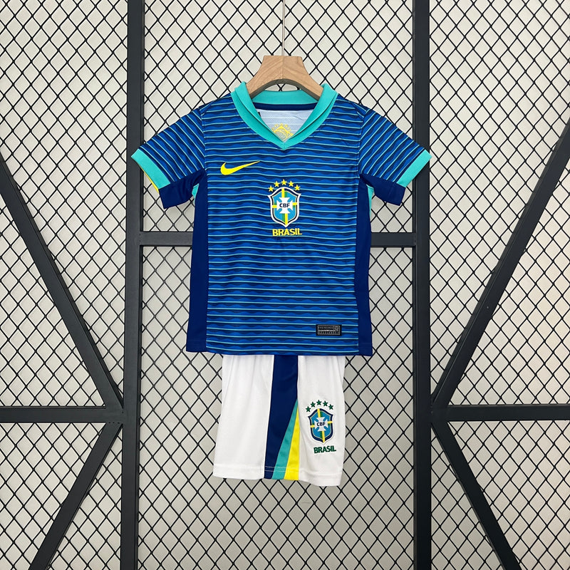 2024-2025 Brasil segunda equipación niño