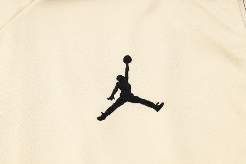 24-25 PSG conjunto de chándal beige niño