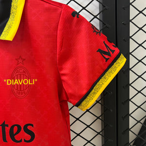 24-25 AC Milán cuarta equipación niño