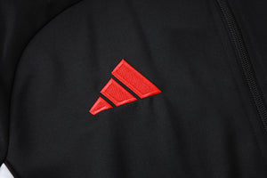 25-26 Liverpool conjunto de chándal niño negro/rojo