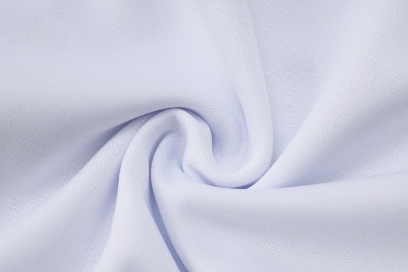 25-26 Real Madrid conjunto de chándal blanco/negro niño