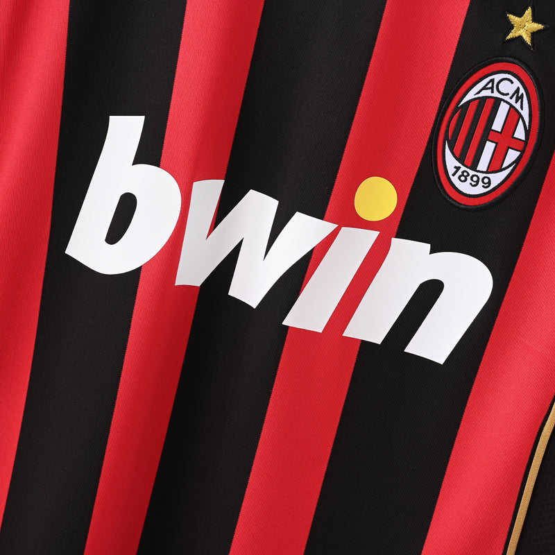 06-07 AC Milan primera equipacion manga larga