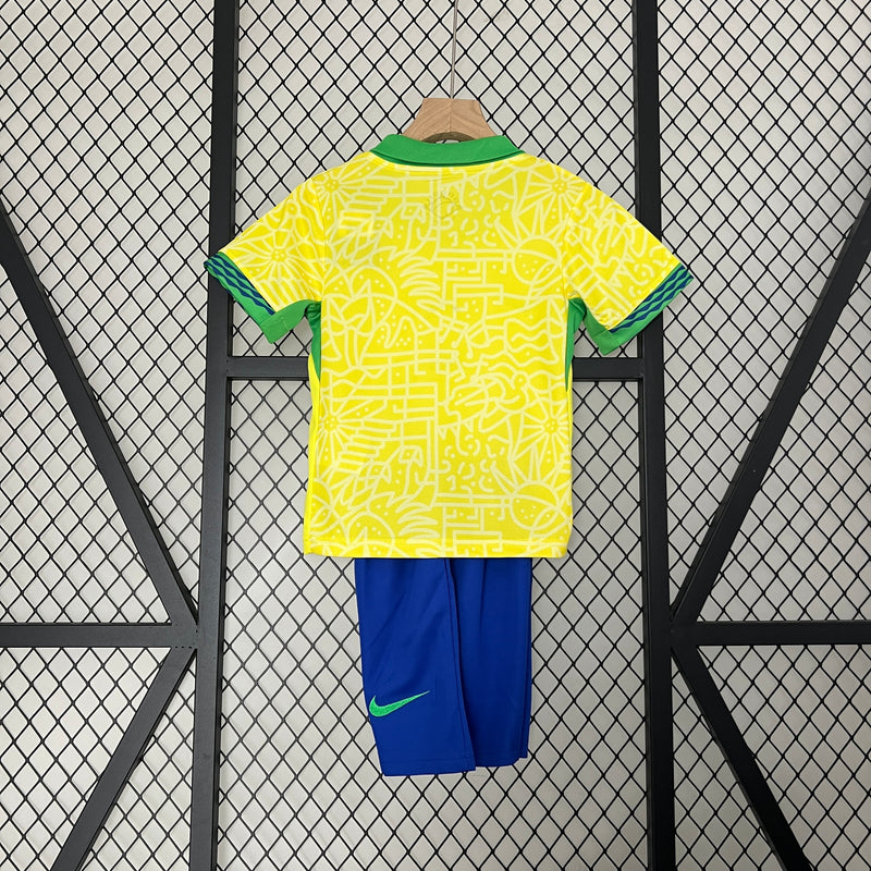 2024-2025 Brasil primera equipación niño