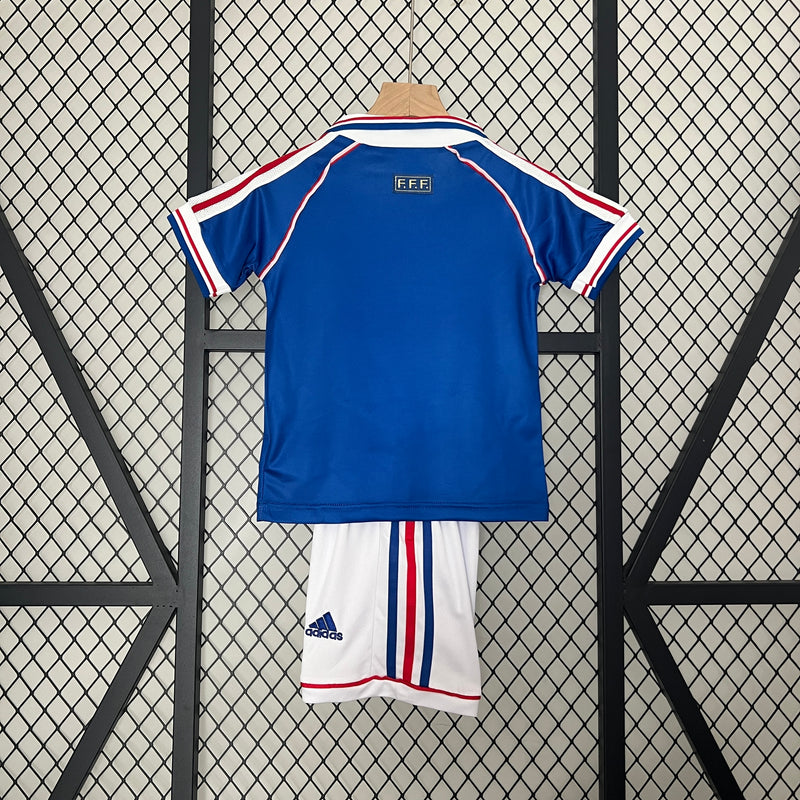 1998 Francia primera equipación niño