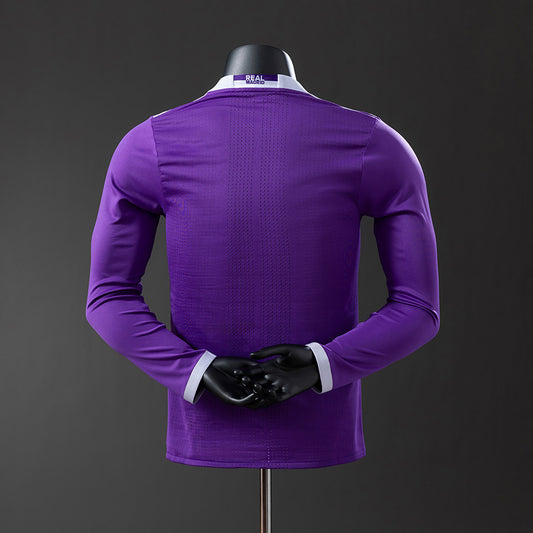 16-17 Real Madrid segunda equipación manga larga